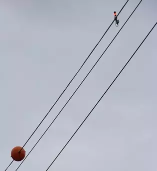cable clamp for low intensity