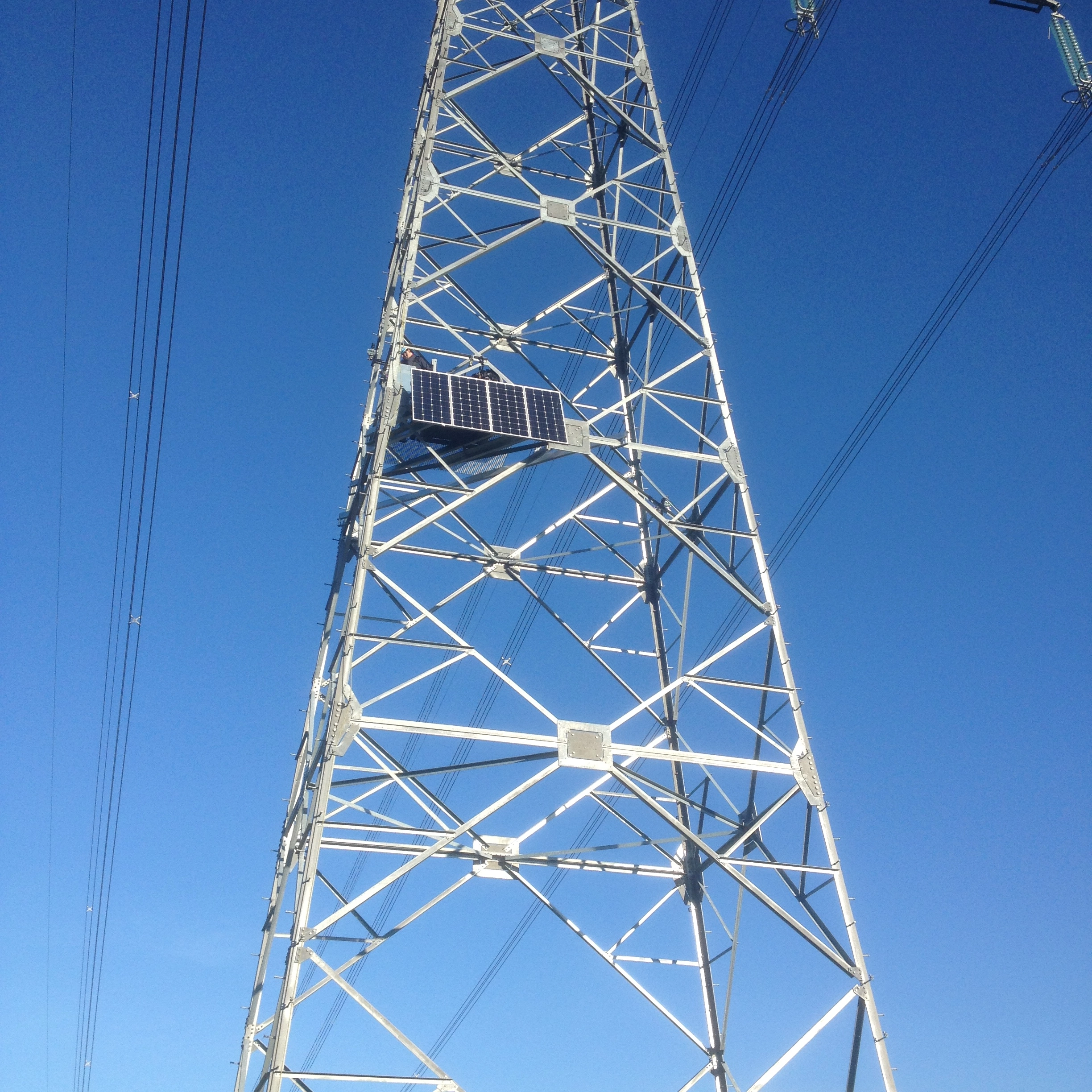 Solar obstruction lights