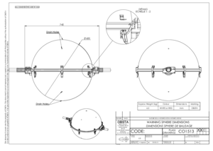 SPHERE600-AL-W-ø30,8-33,1